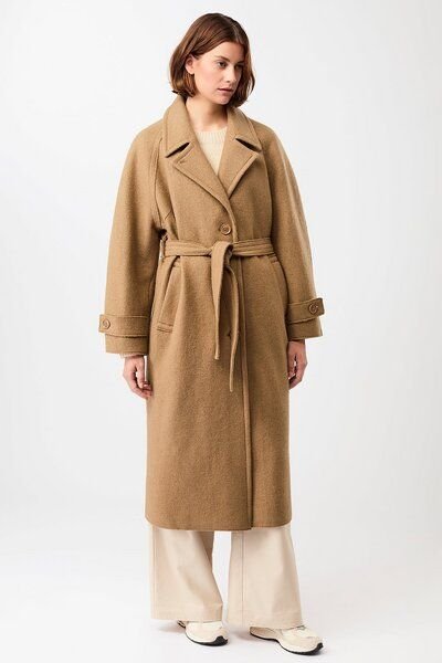 LangerChen Mantel aus Wolle