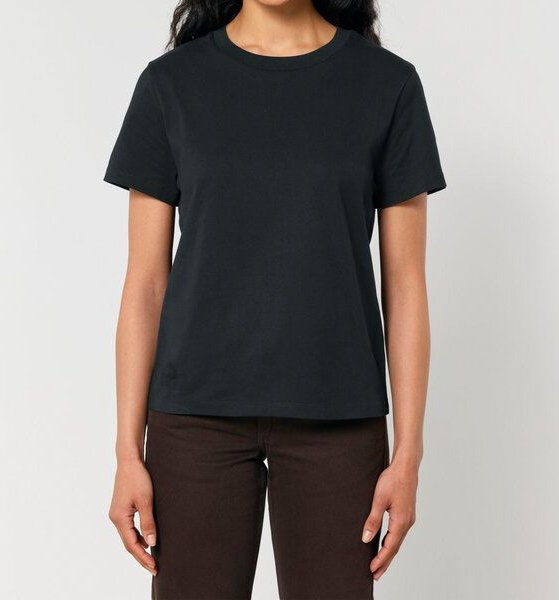 FAIRTICKEN BASICS Damen Basic T-Shirt aus 100% Bio-Baumwolle