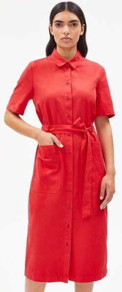 Thumbnail - ARMEDANGELS MAARET - Damen Webkleid aus Bio-Baumwoll Mix