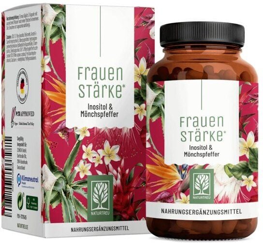 PMS B12 Eisen Myo Inositol 90 vegane Kapseln Frauenstärke Naturtreu®