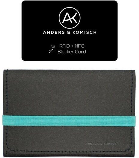 ANDERS & KOMISCH Mittelgroßes Portemonnaie mit RFID Schutz - A&K KOMPAKT