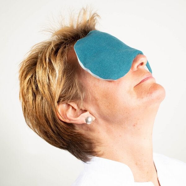nahtur-design Augenmaske zur Entspannung aus Leinen