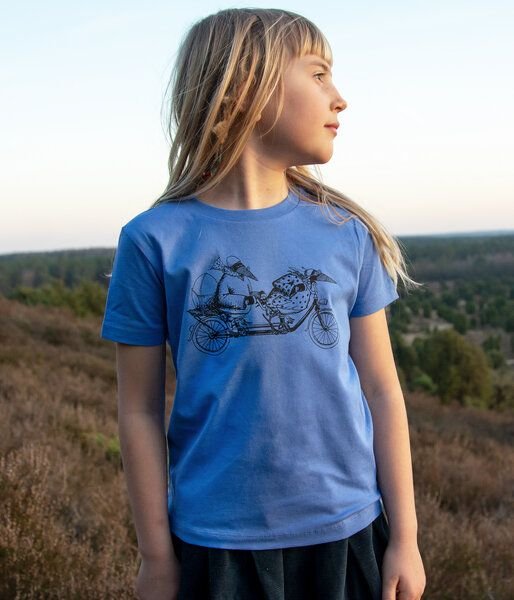 Cmig Kinder T-shirt Tandem in bright blue
