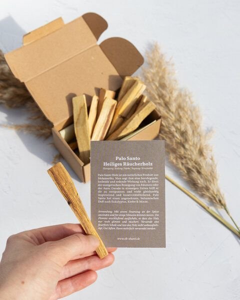 Oh Shanti Palo Santo Holz Set