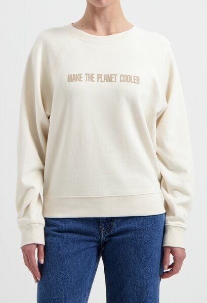 MUD Jeans Damen Sweatshirt "Clara - Natural"