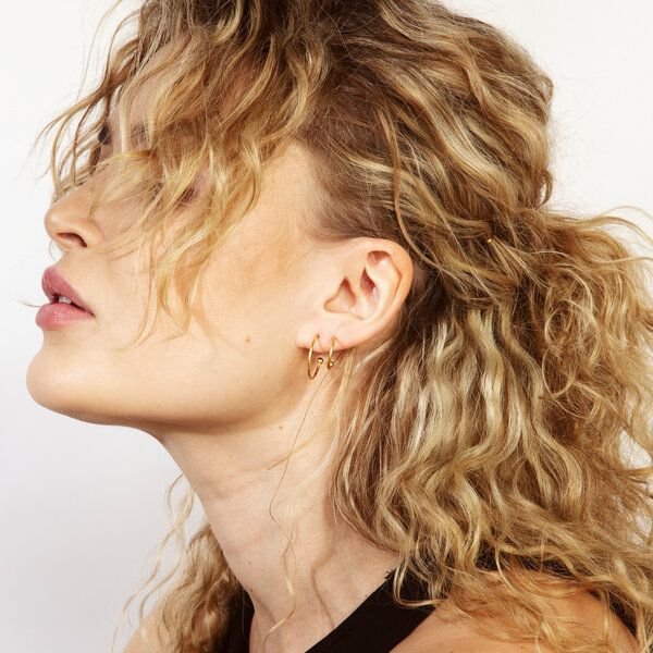 Coole Creolen in verschiedenen Größen von Elektropulli