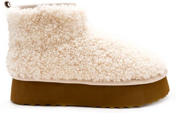 Thumbnail - Stiefel aus Schaffell "thies 1856 ® Platform Shearling Shorty Boots"