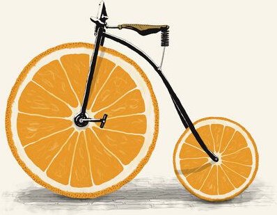 Photocircle Poster / Leinwandbild - Vitamin