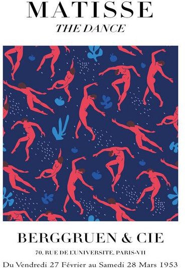 Photocircle Poster / Leinwandbild - Matisse – The Dance