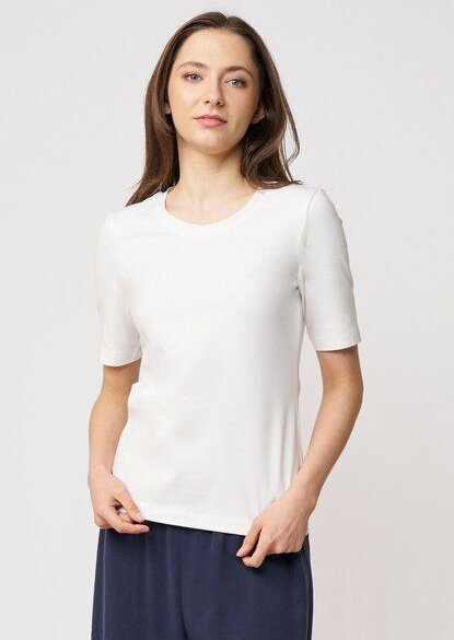 LANA Organic Basic Shirt aus Bio Baumwolle für Damen, Modell Vinnie