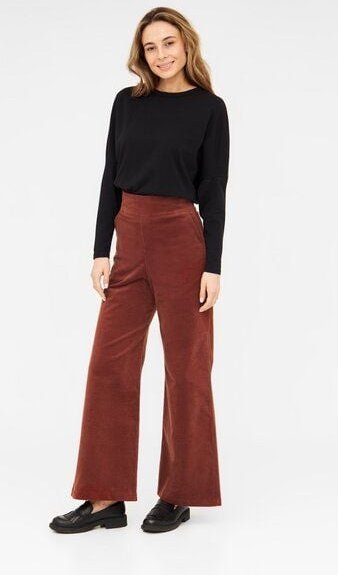 Thumbnail - WiDDA berlin GLEN weite Cordhose im Marlene-Stil aus Bio-Baumwolle