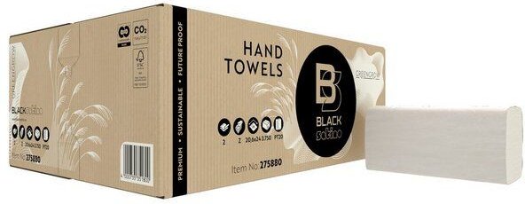 Thumbnail - BlackSatino GreenGrow Papierhandtücher -