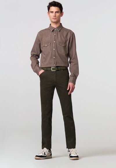MEYER Mikrostruktur Baumwoll Chino