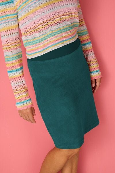 La Gitana Damen Sommerrock Frottee „Elva“ – weich, luftig & nachhaltig