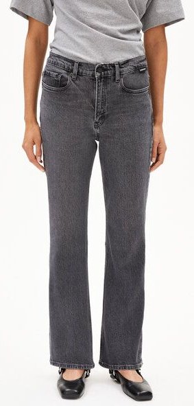 ARMEDANGELS VELAARI Damen Flared Jeans Bio-Baumwoll Mix Comfort Stretch