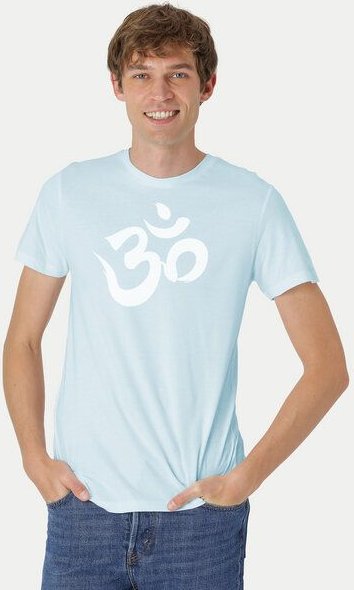 Peaces.bio - handbedruckte Biomode Fit T-Shirt "Om" Herren