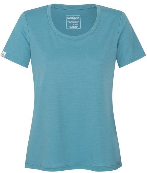 Kaipara - Merino Sportswear Merino Shirt Kurzarm Regularfit 200 Damen weiter Rundhals