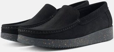 nature footwear Elin Loafer Suede - Black