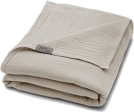 Hutch&Putch Musselin Sommerdecke für warme Nächte - Abmaße 135x200 cm - aus 100% Bio-Baumwolle - Handmade in Germany