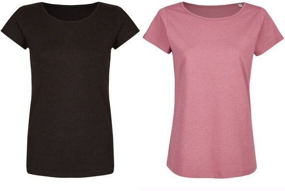 Brandless Basic Bio T-Shirt (ladies) Doublepack GOTS