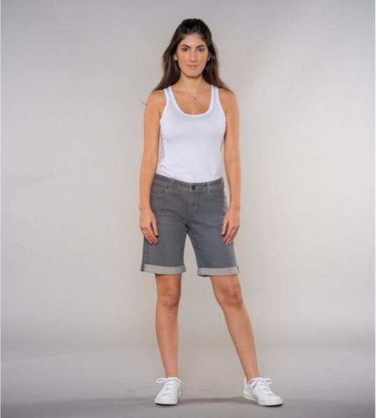 Feuervogl Molly | Denim Bermuda