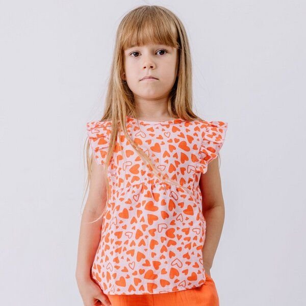 Walkiddy Little Big Hearts-Blouse Top