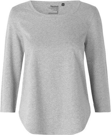 Neutral® Damen T-Shirt 3/4tel Arm von Neutral Bio Baumwolle