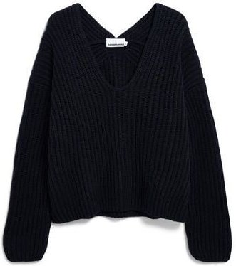 ARMEDANGELS TIANAA SOLID - Damen Pullover Loose Fit aus Bio-Woll Mix