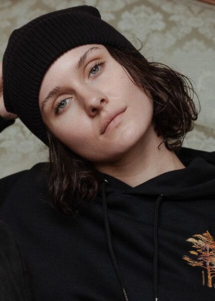 Vegan und GOTS zertifizierte Biobaumwollmütze /Kultgut