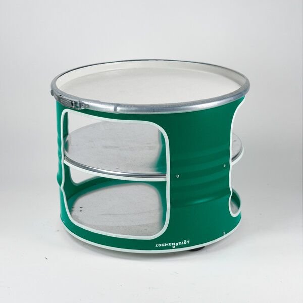 Bob - Couchtisch aus einem Hamburger Ölfass - verschiedene Farben - Lockengelöt