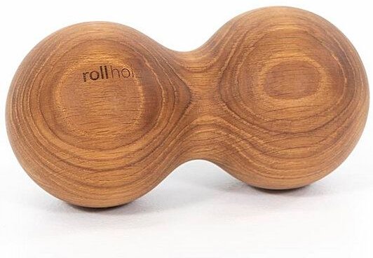 rollholz Doppelkugel XL - Faszientraining und Eigenmassage