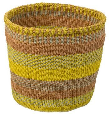 Hadithi Sisalkorb Chizi S handgeflochten in Kenia