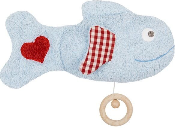 Thumbnail - Efie Spieluhr Fisch, kbA (organic), Made in Germany