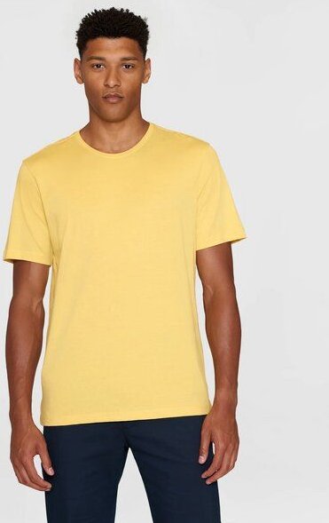 KnowledgeCotton Apparel Herren Basic Tee "AGNAR" - GOTS/Vegan