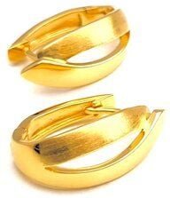 MOANINA Ohrringe Gabriela - 925 Silber/18k Gold Vermeil