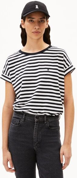 ARMEDANGELS IDAARA STRIPES Damen T-Shirt aus Bio-Baumwolle