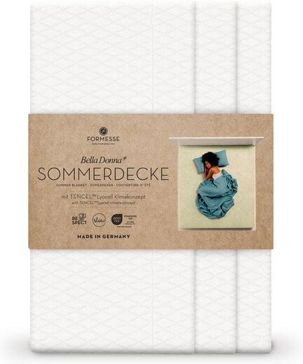 formesse Bella Donna SET Sommerdecke + 1 x Kissenbezug kühlt in heißen Sommernächten