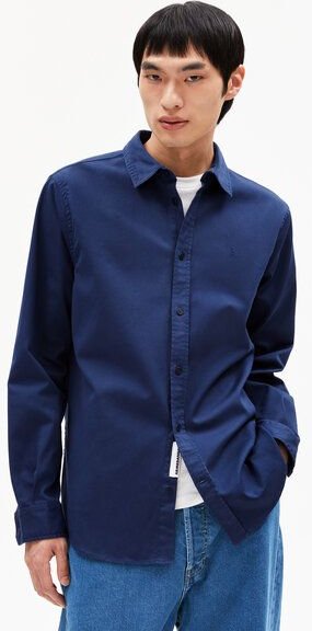 ARMEDANGELS GIAALO OVERSHIRT - Herren Hemd aus Bio-Baumwoll Mix