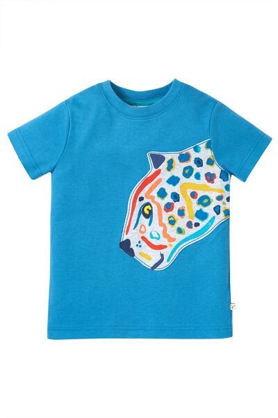Frugi T-Shirt mit Jaguar, Kurzarm