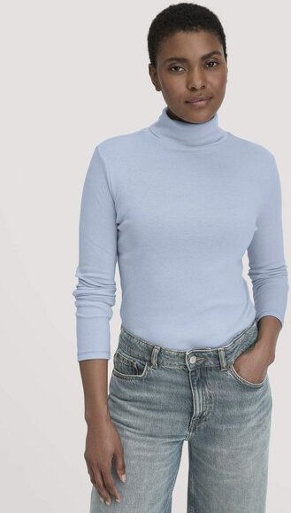 hessnatur Softrib Longsleeve Fitted aus Bio-Baumwolle und TENCEL Modal