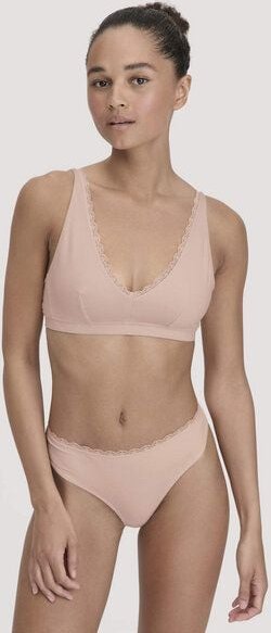 hessnatur Bustier COTTON FEEL LACE aus Bio-Baumwolle