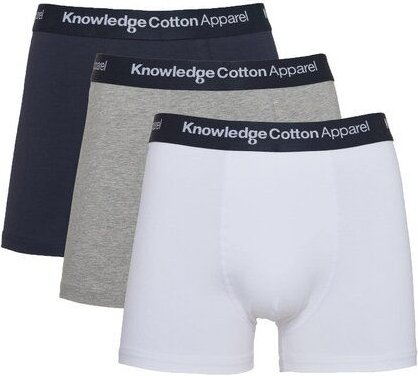 KnowledgeCotton Apparel 3er Pack Boxershorts - solid colored underwear
