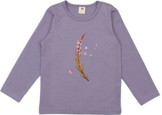 Walkiddy Heide-Shirt Lila, Bio-Baumwolle, GOTS-Zertifiziert, Nachhaltige Kinderbekleidung
