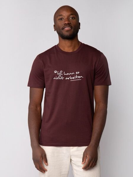 watapparel T-Shirt Unisex Ich kann so nicht arbeiten