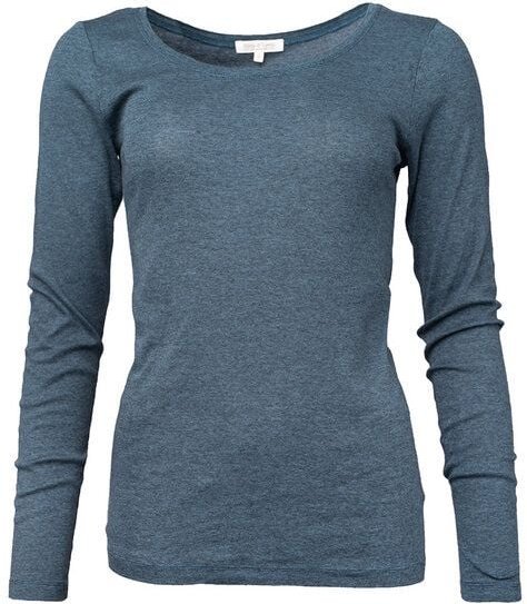 Alma & Lovis Ringel-Jerseyshirt aus Bio-Baumwolle | Melange Shirt