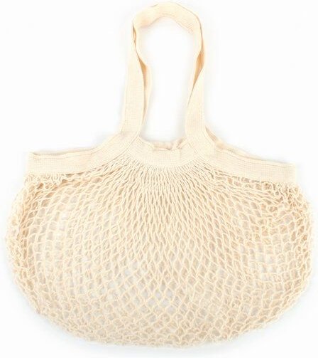 El Puente Praktisches Einkaufsnetz aus 100% Baumwolle