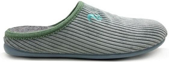 Veganer "thies ® Eco Cord Slipper" aus zertifiziertem recyceltem PES Cord