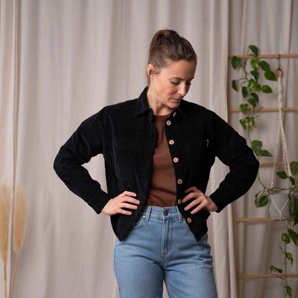 Vresh Clothing Vani - Cord Hemd aus Biobaumwolle