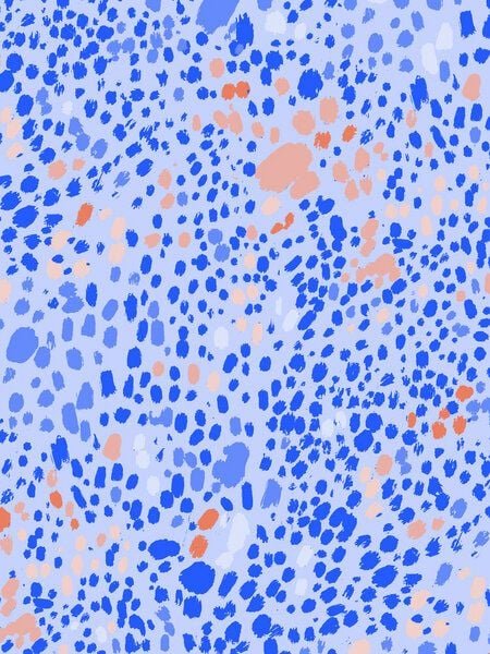 Photocircle Poster / Leinwandbild - Violet Leopard