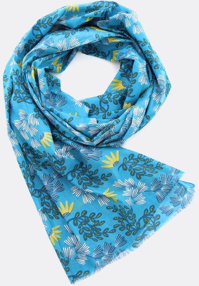 Djian Schal aus 100% Bio-Baumwolle – Fine Flowers